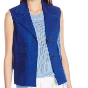 Anne Klein royal blue vest